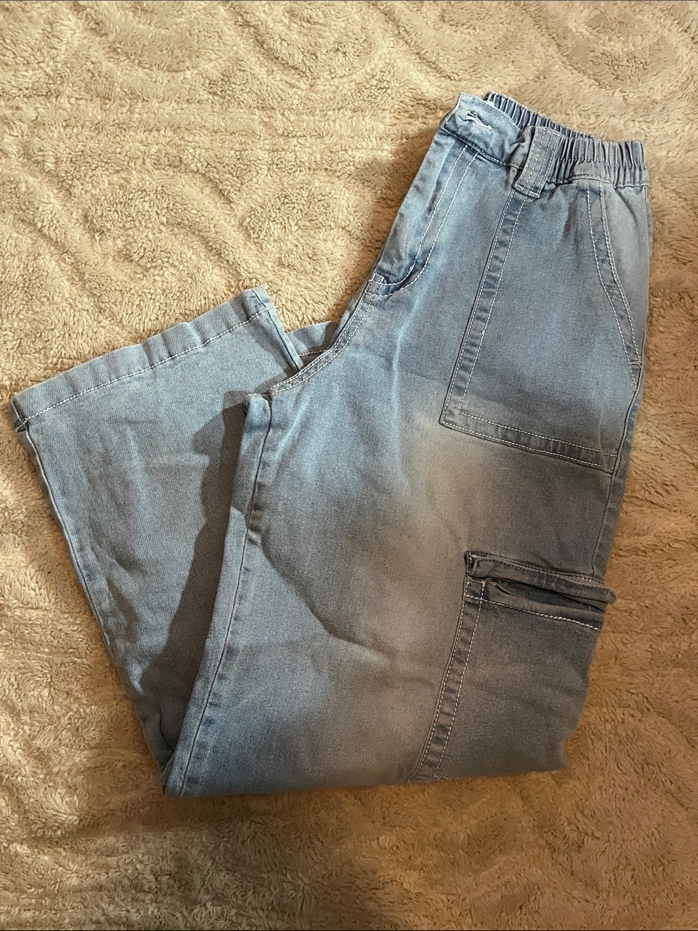 Almost Famous Light Blue Wide Leg Jeans